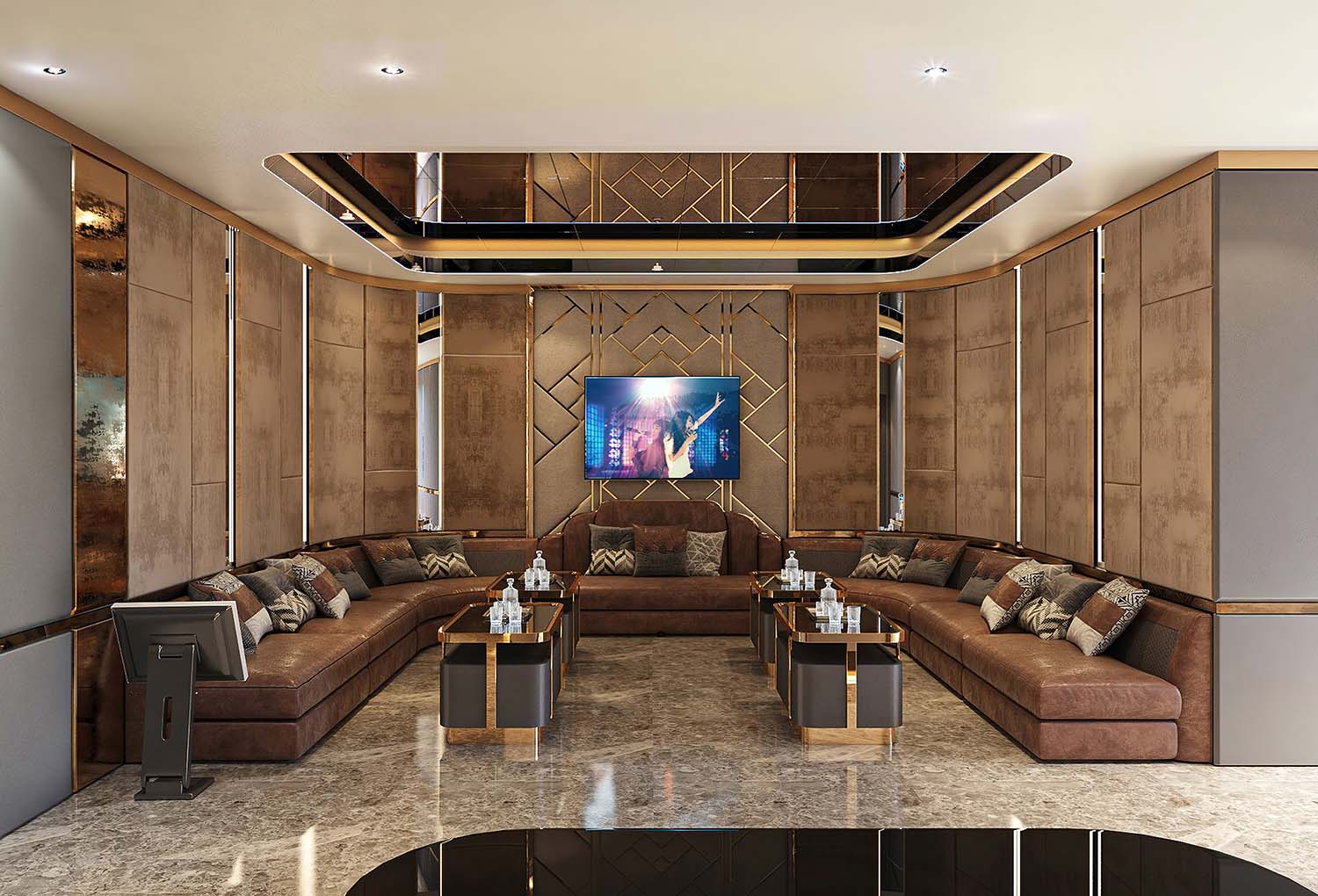 Ý tưởng thiết kế phòng khách sang trọng