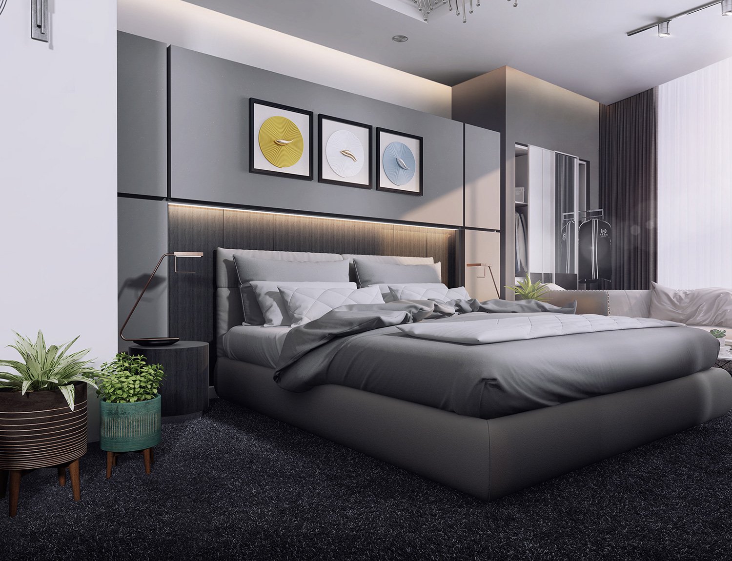 Thiết kế phòng ngủ tinh tế