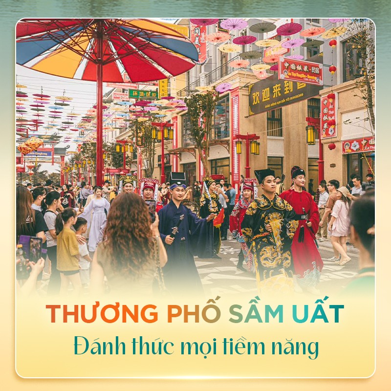 Khu vực kinh doanh sầm uất hình ảnh